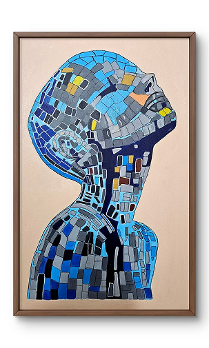 Mosaic artwork from Nehal's collection