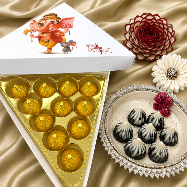 Modak Shagun Box – 7 Modaks (15 g each)